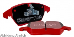 EBC-Bremsbeläge, Redstuff Ceramic, Achssatz, HA, Audi, Peugeot, Seat, Skoda, VW