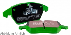 EBC-Bremsbeläge, Greenstuff, Achssatz, VA, Seat Ibiza, VW Golf