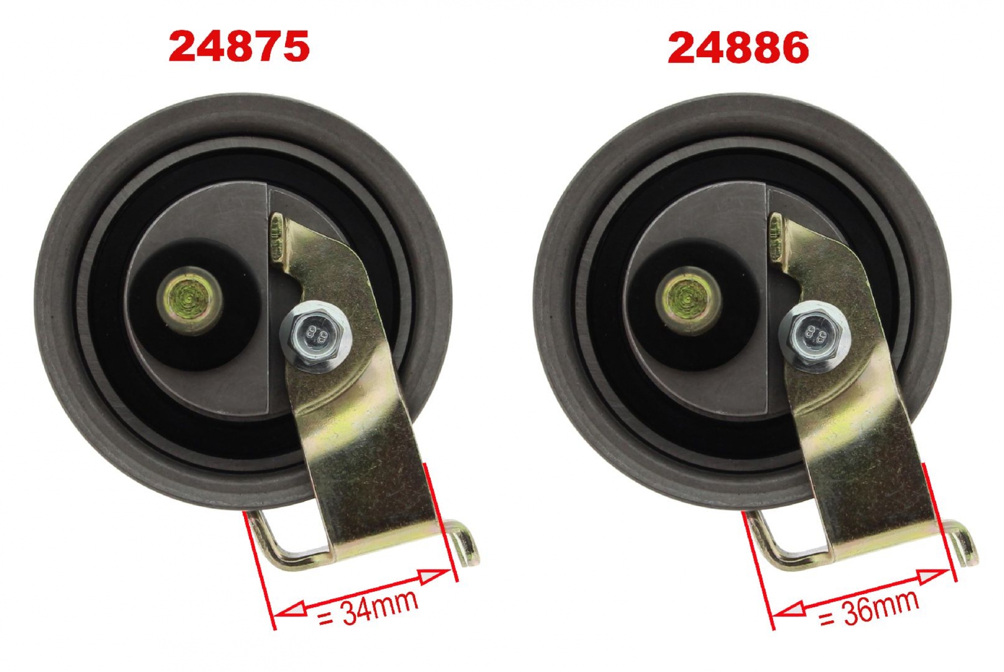 Spannrolle, Zahnriemen, AUDI, SEAT, SKODA, VW