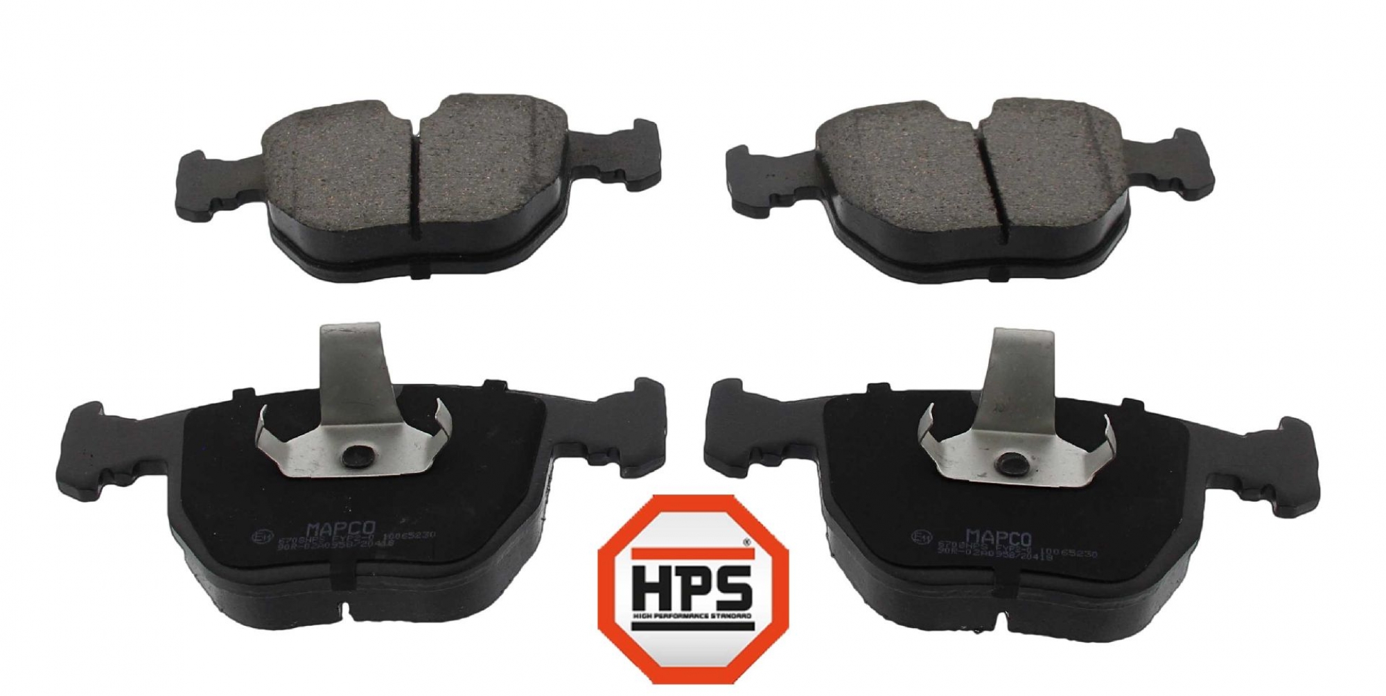 HPS-Carbon-Bremse, Bremsbelagsatz, VA, BMW X5, 5, 7