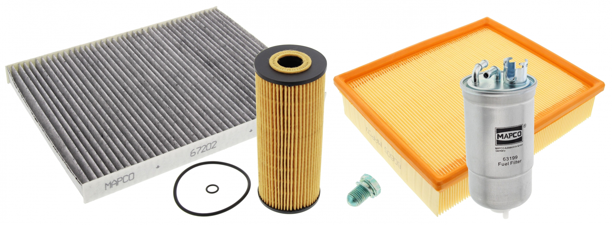 Filter-Satz, Skoda Superb, VW Passat