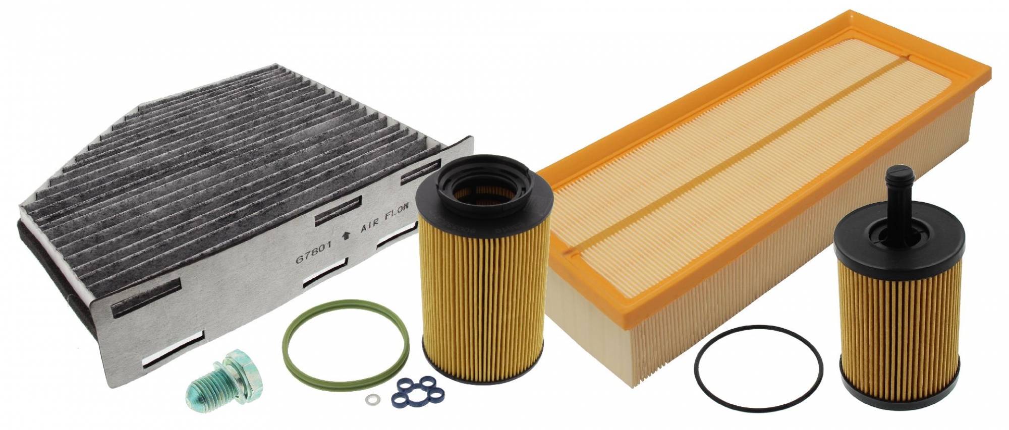 Filter-Satz, Audi A3, Seat Toledo, Skoda Octavia, VW Caddy