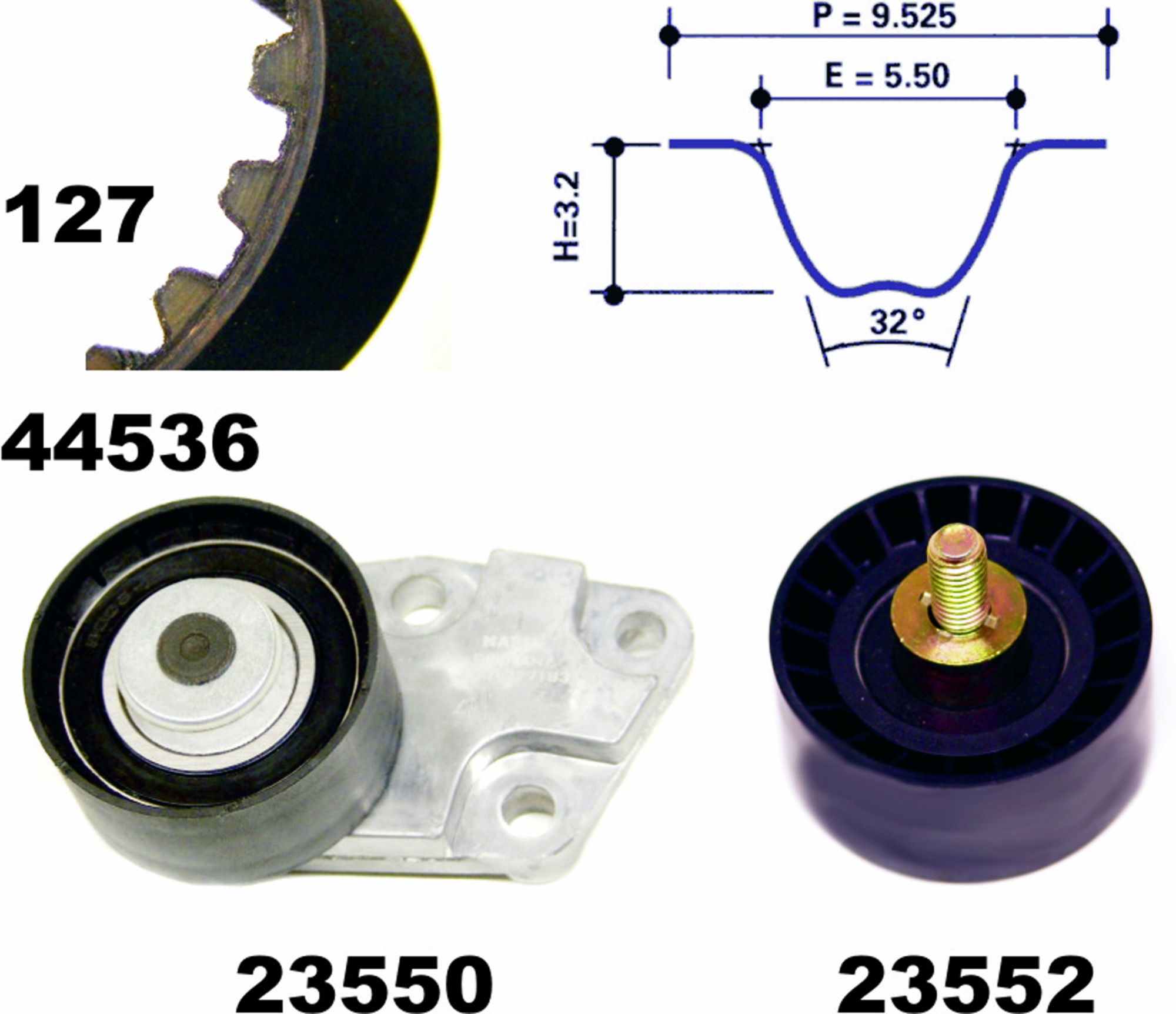 Zahnriemensatz, Satz, CHEVROLET, DAEWOO, FSO, GM KOREA, ZAZ