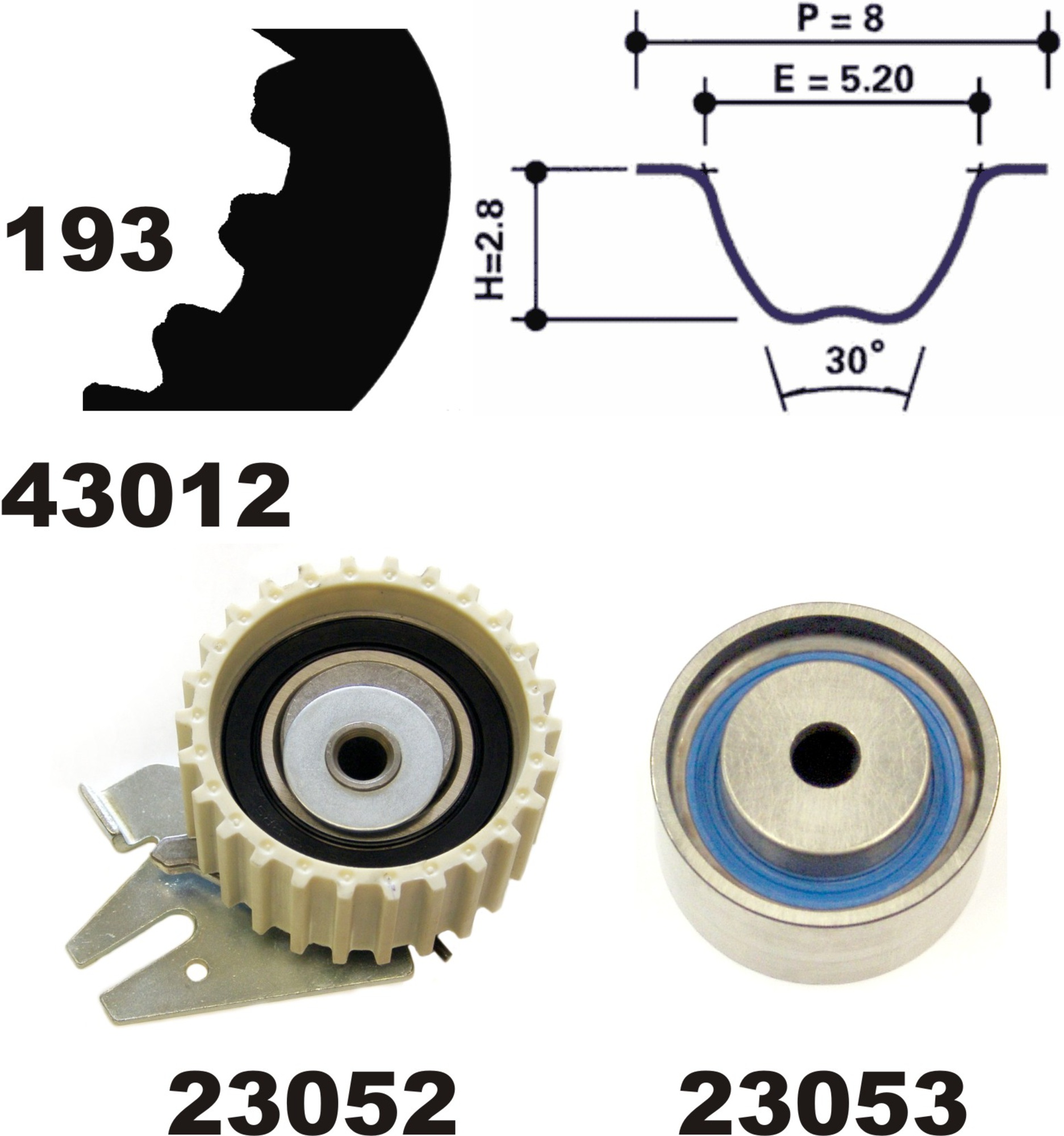 Zahnriemensatz, Satz, FIAT, LANCIA