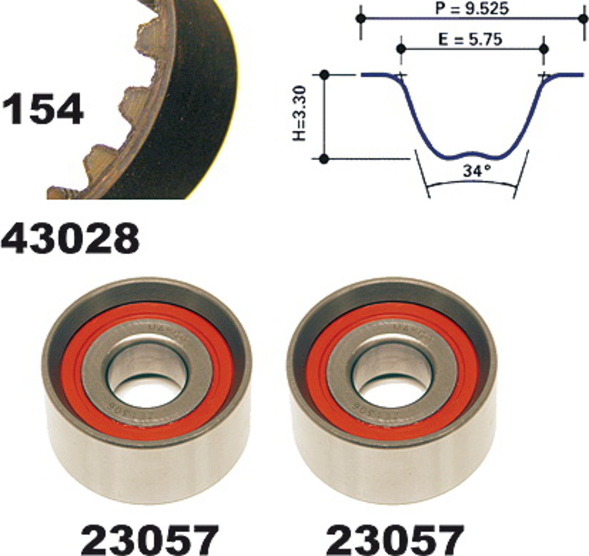 Zahnriemensatz, Satz, FIAT, OPEL, RENAULT, VAUXHALL