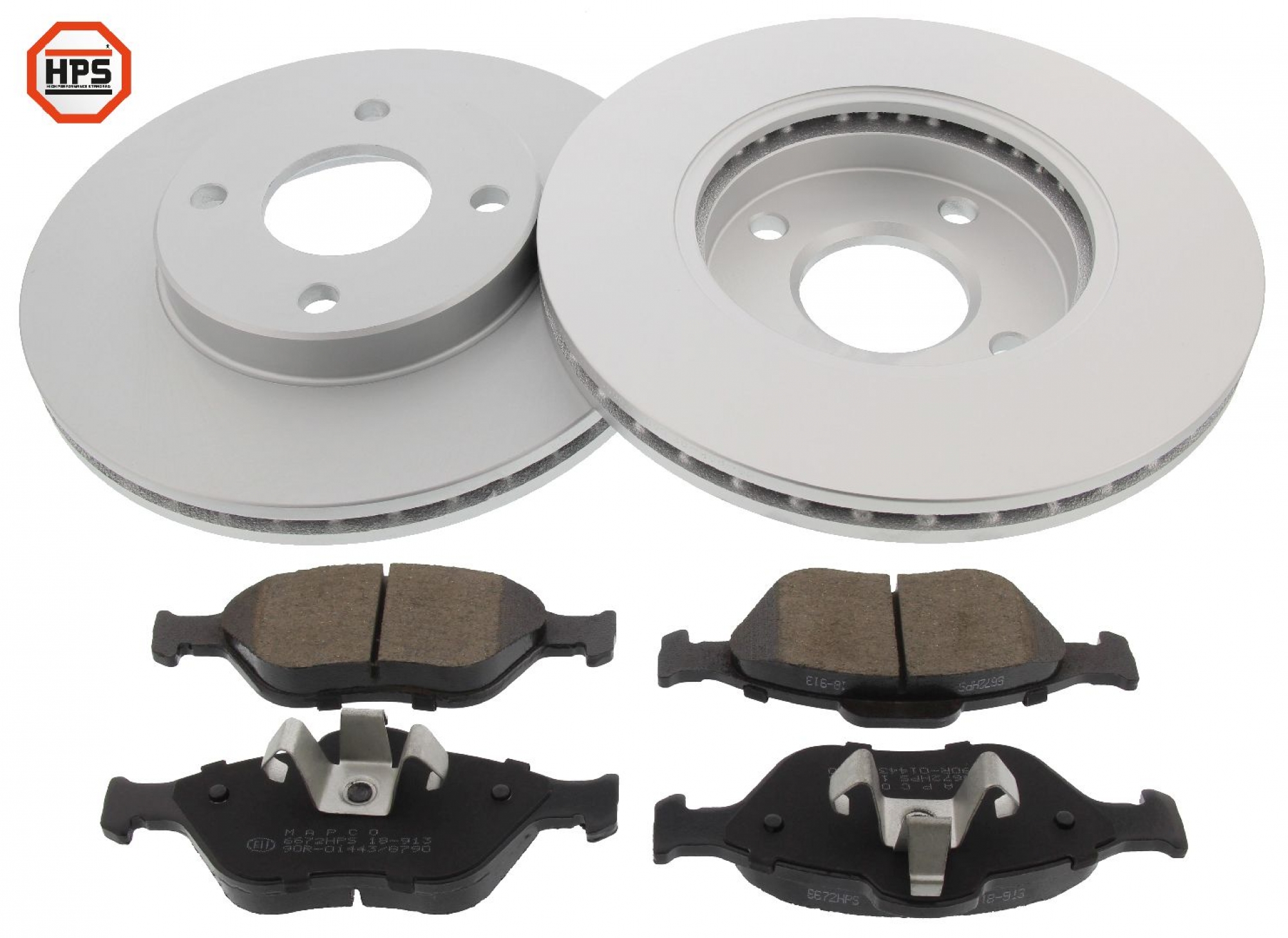 HPS-Carbon-Bremse, Bremsensatz, VA, FORD Focus I, Fiesta IV, Ka, Puma, MAZDA 121 III