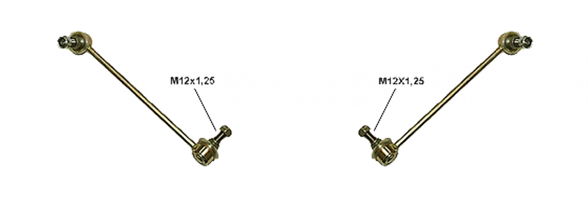 Reparatursatz, Stabilisatorkoppelstange, Satz, Vorderachse links, Vorderachse rechts, TOYOTA