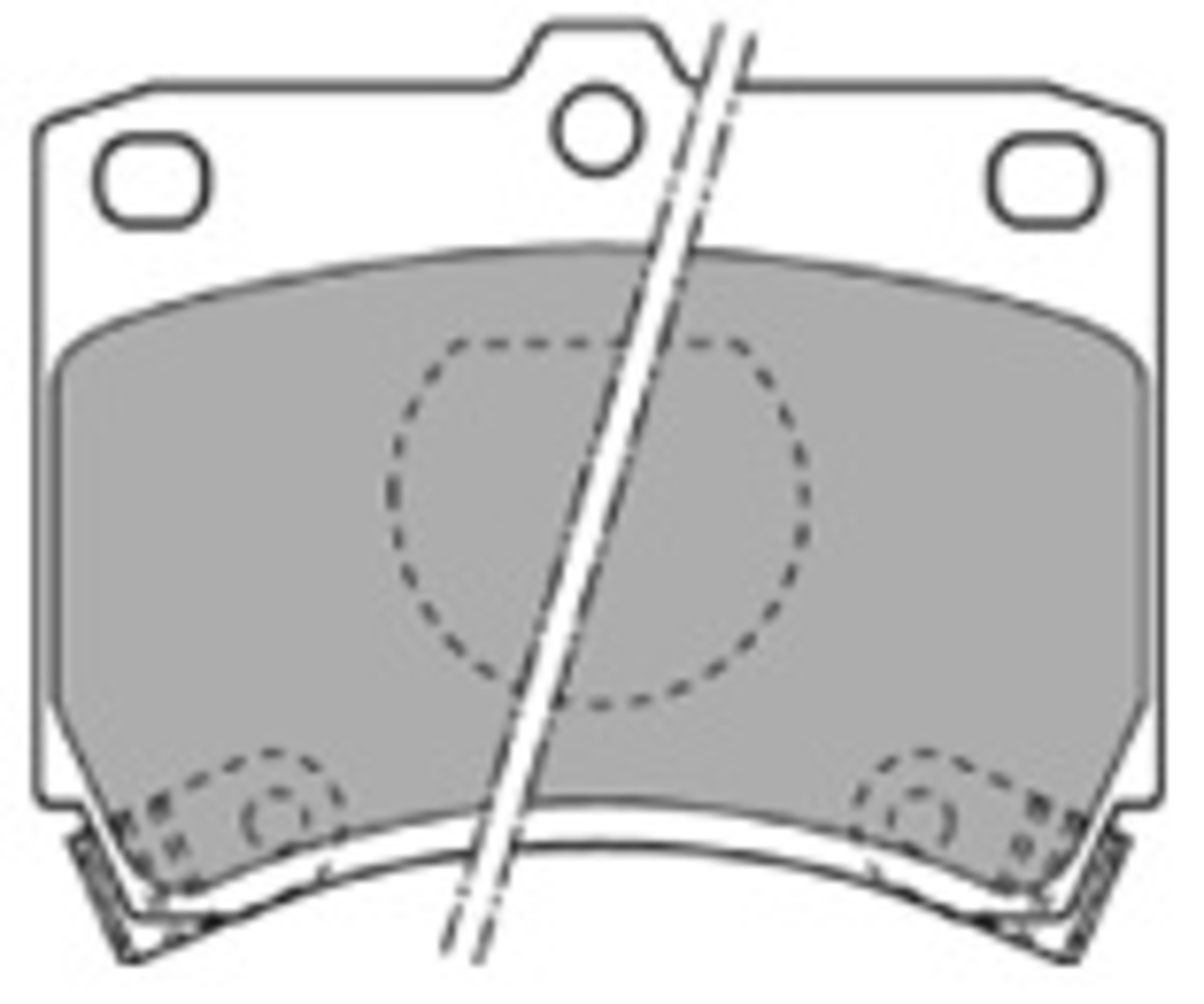 Bremsbelagsatz, Scheibenbremse, Vorderachse, KIA, MAZDA