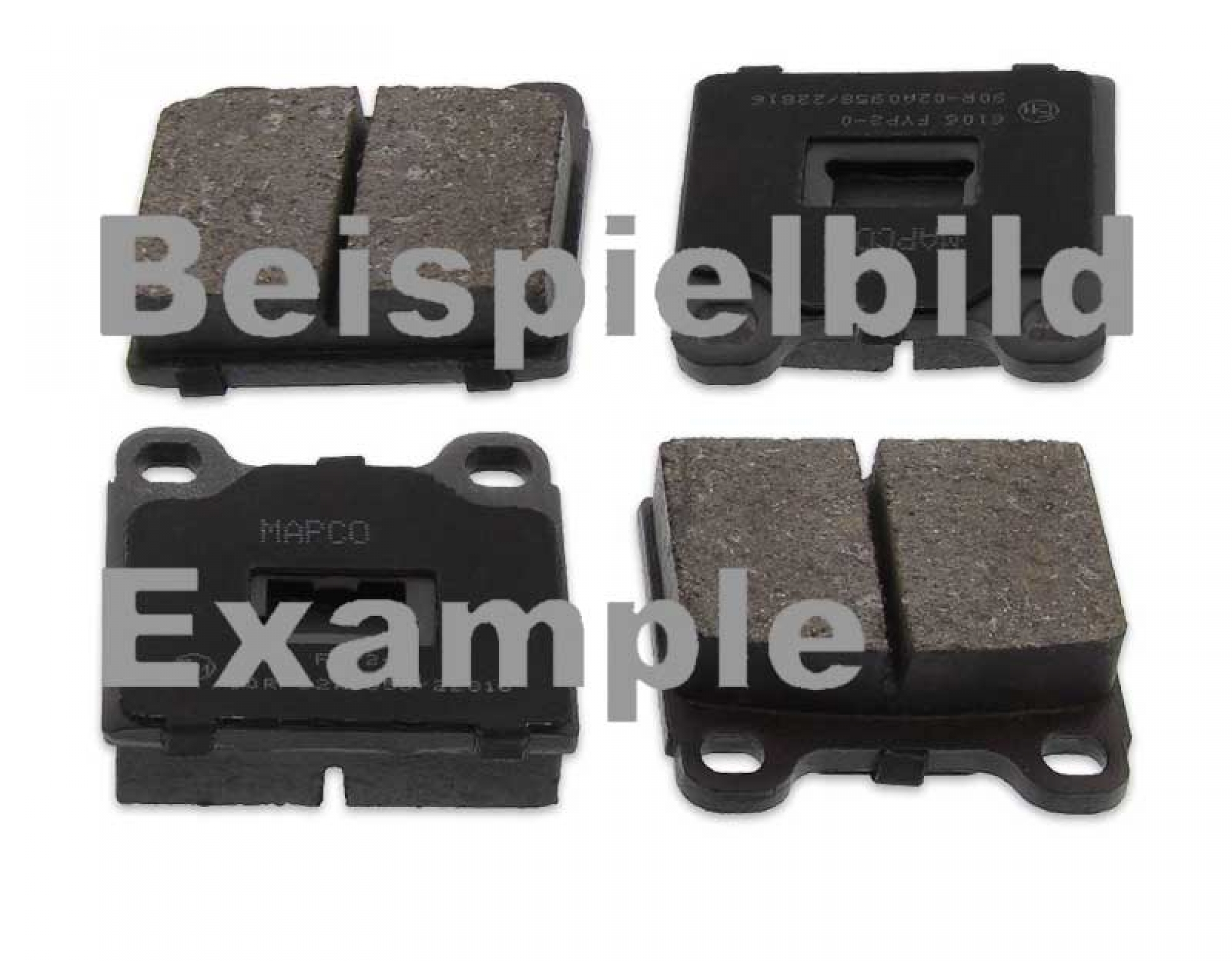 HPS-Carbon-Bremse, Bremsbelagsatz, VA, SEAT IBIZA II, VW CORRADO